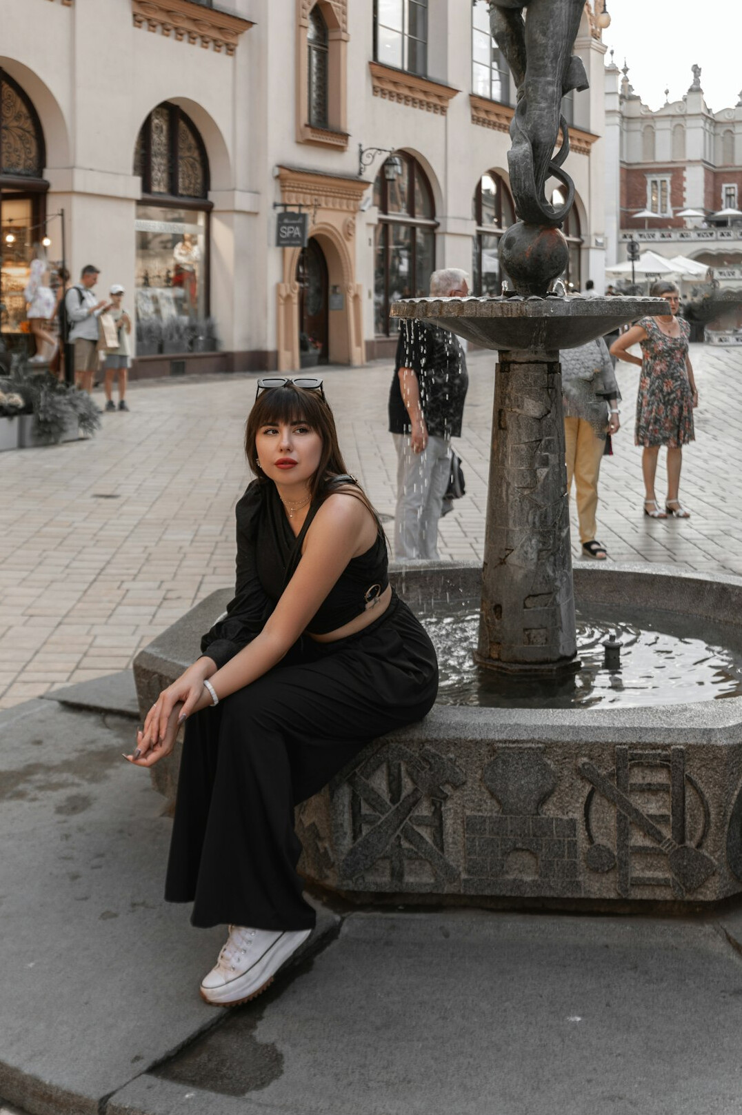 Portrait of a Polish female photojournalist