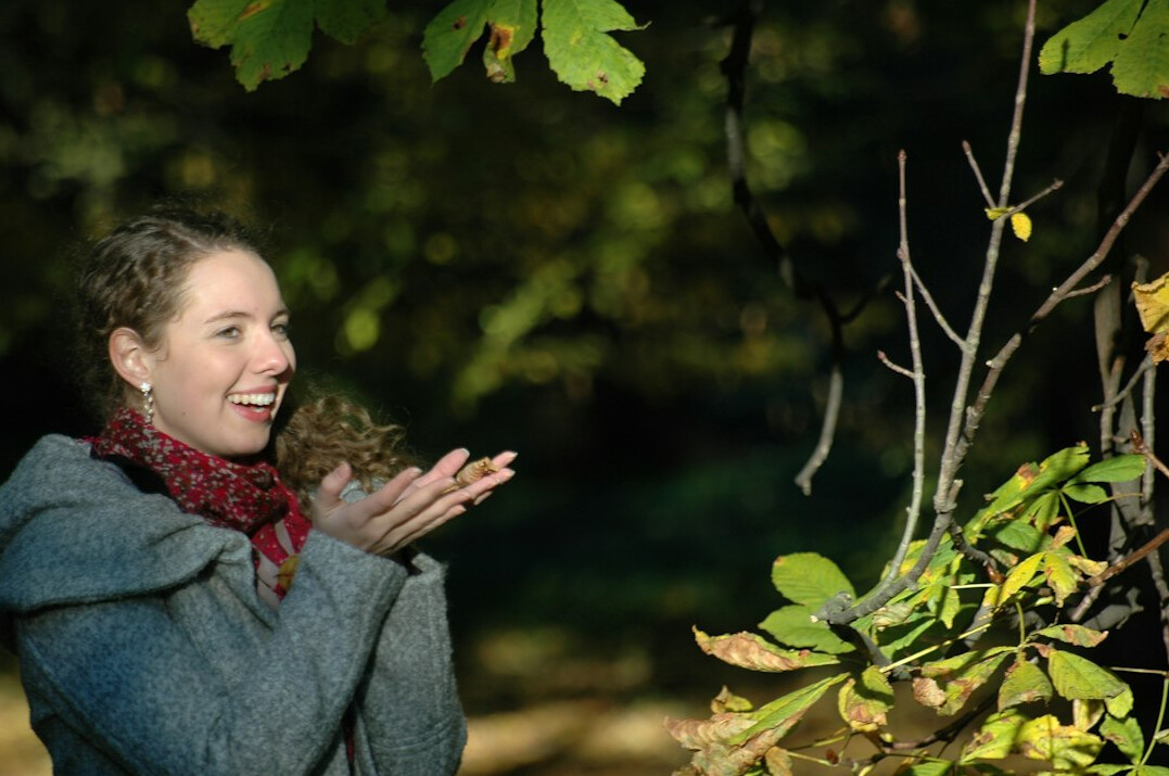 Portrait of a Polish female researcher and interviewer