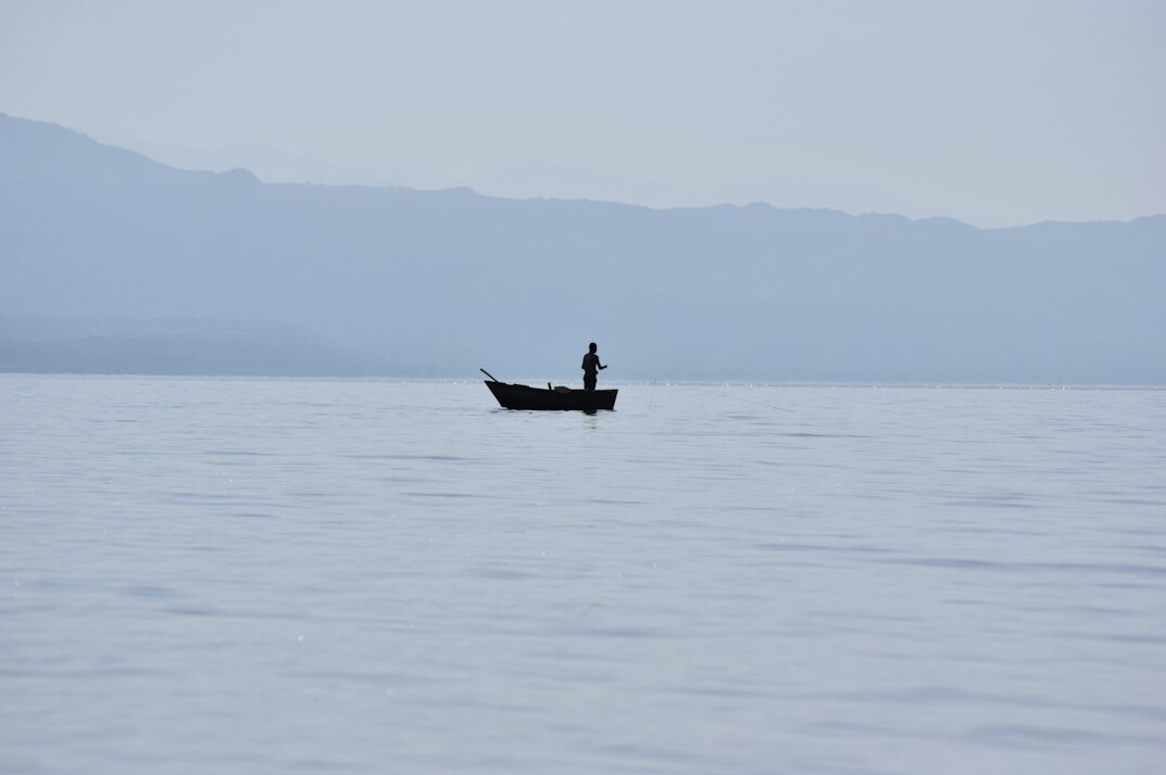 fisherman on boat