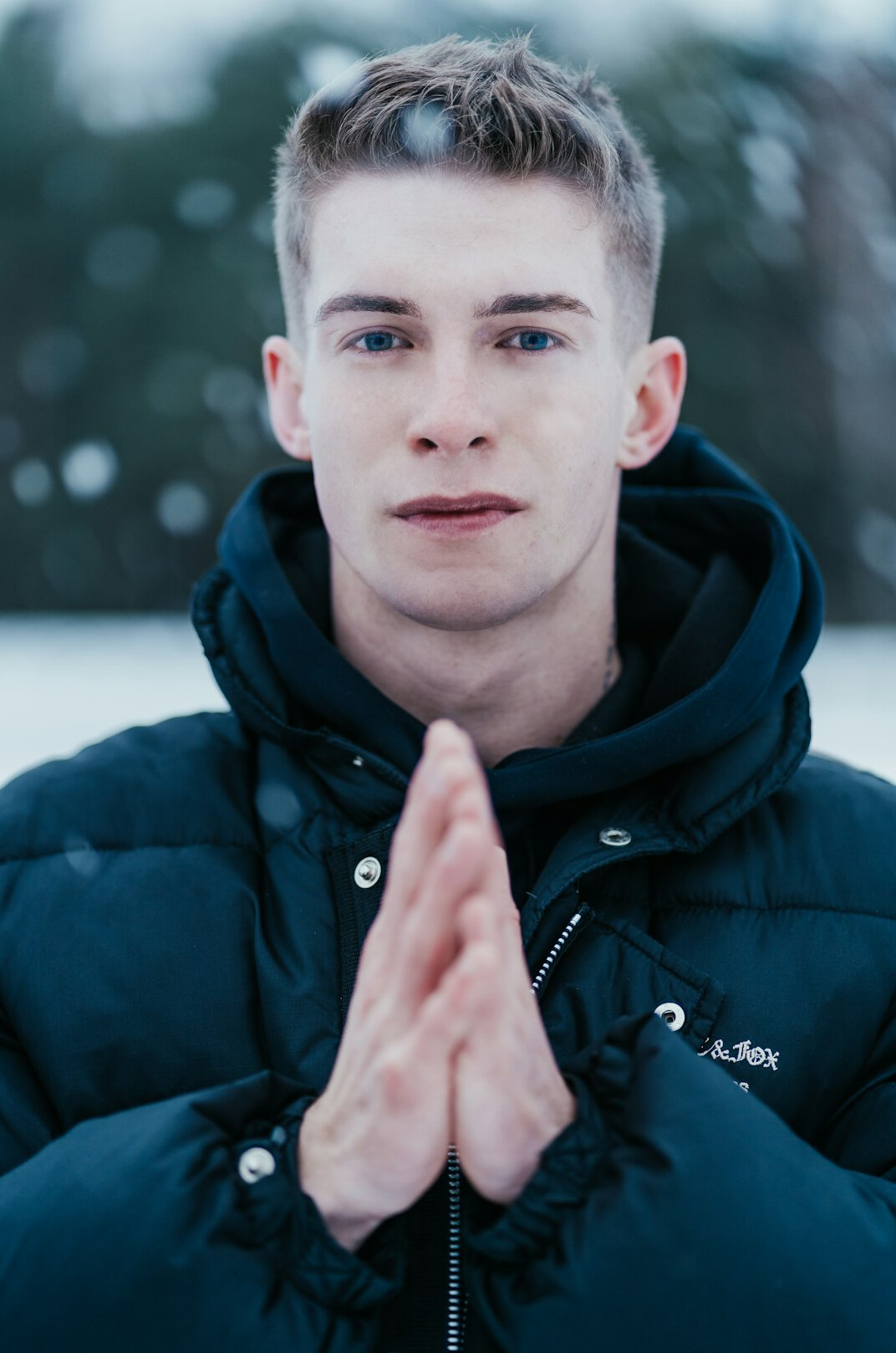 Portrait of a Polish male photo editor